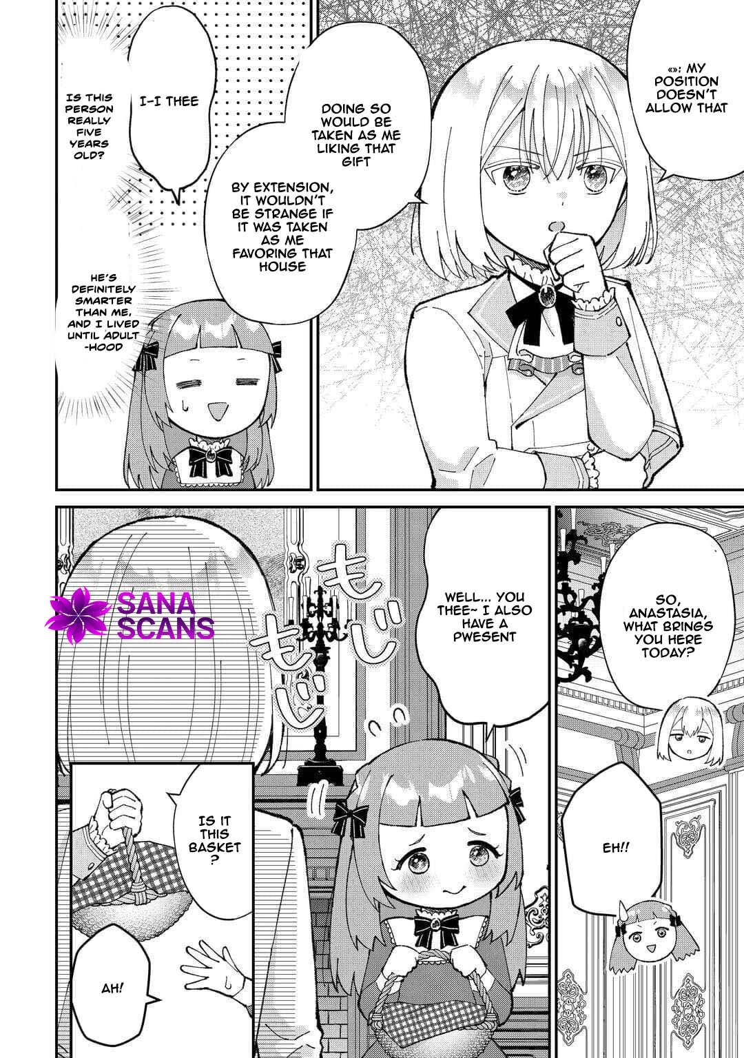 My Family Is Overpowered!  The Reincarnated Youngest Princess Saves the World While Being Spoiled Chapter 3 - .. Page 4